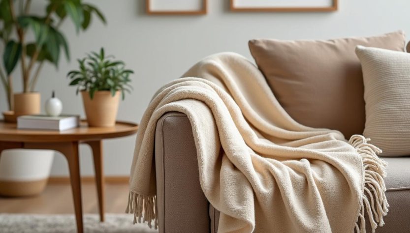 découvrez nos conseils pratiques pour bien disposer un plaid sur votre canapé et apporter une touche de style et de confort à votre salon. idées d’aménagement pour une décoration chaleureuse et élégante.